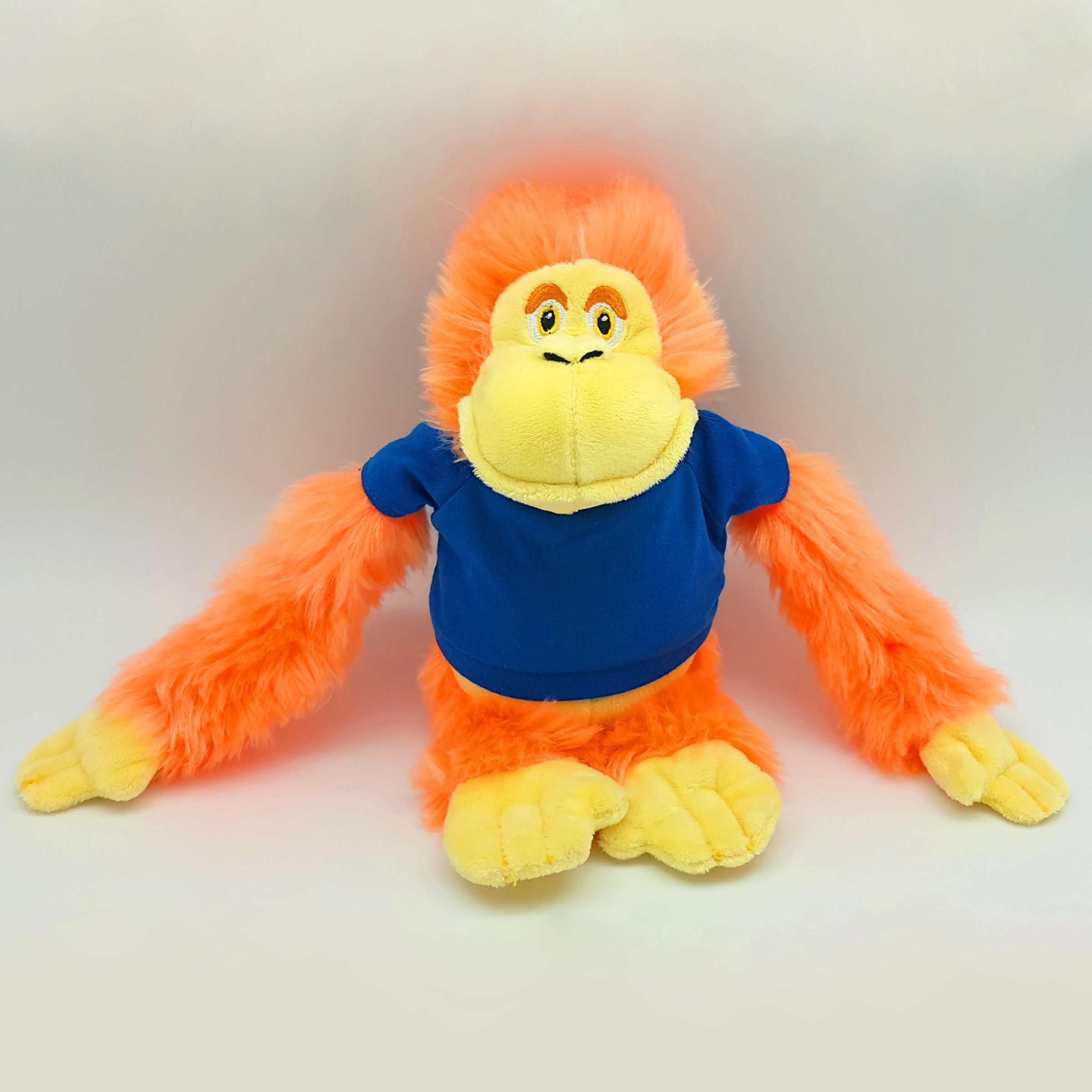 11" Bright Color Orange Gorilla 10
