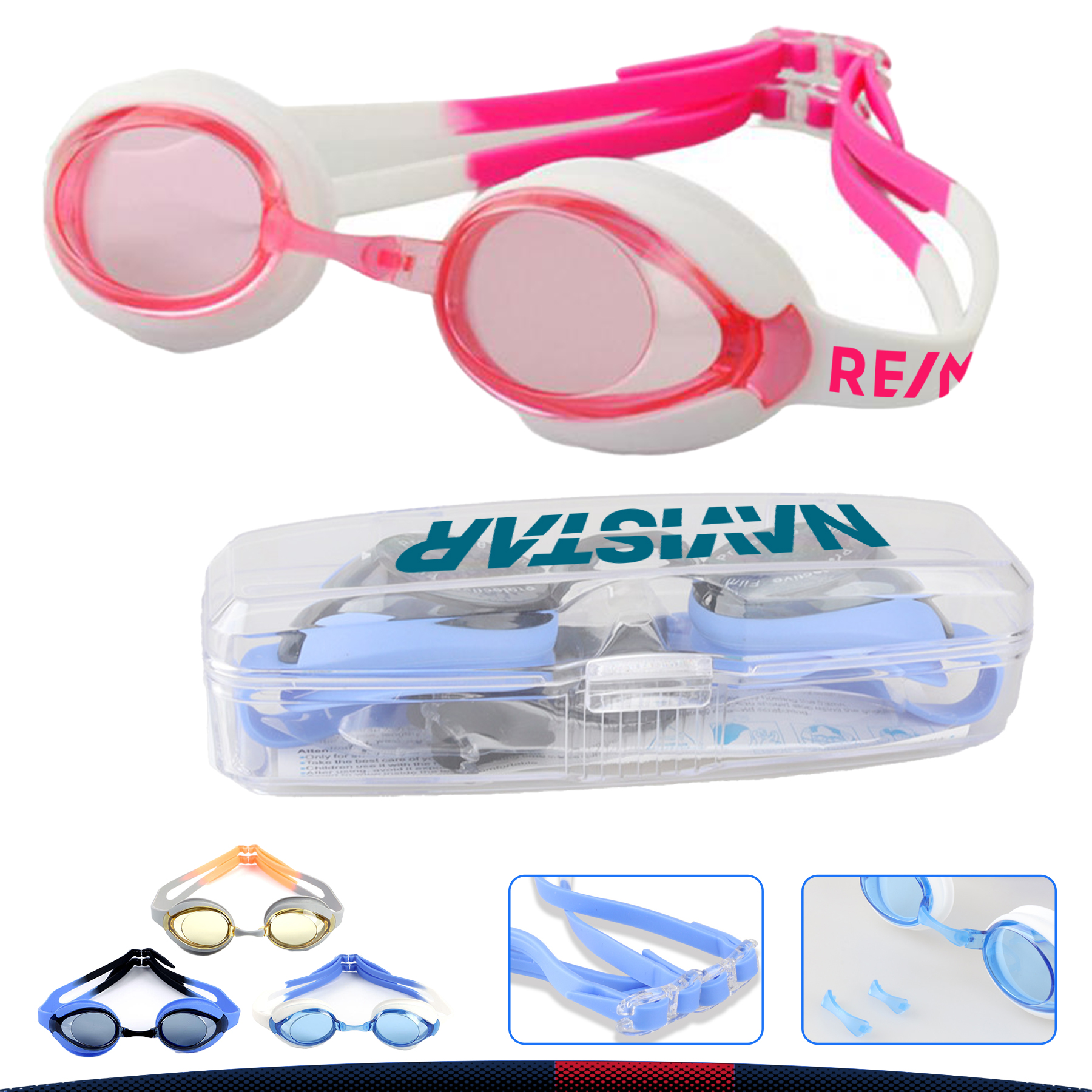 Zayah Kids Swimming Goggles 6