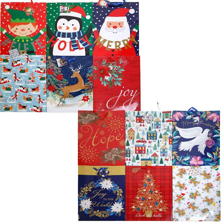 Christmas Gift Bags XL - Assorted 2