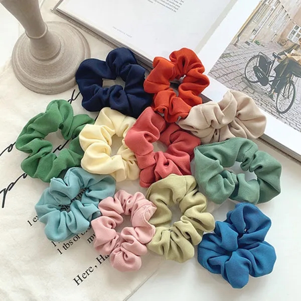 Scrunchies Elastic Hair Bands 5