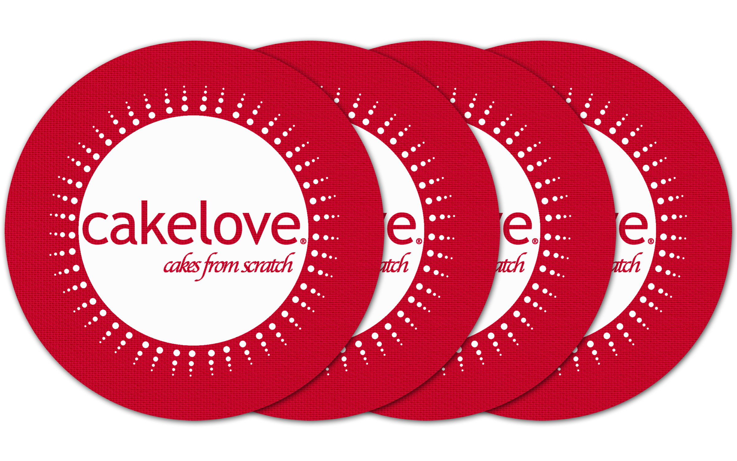 Circle Vinyl Coaster (Set of 4) 17