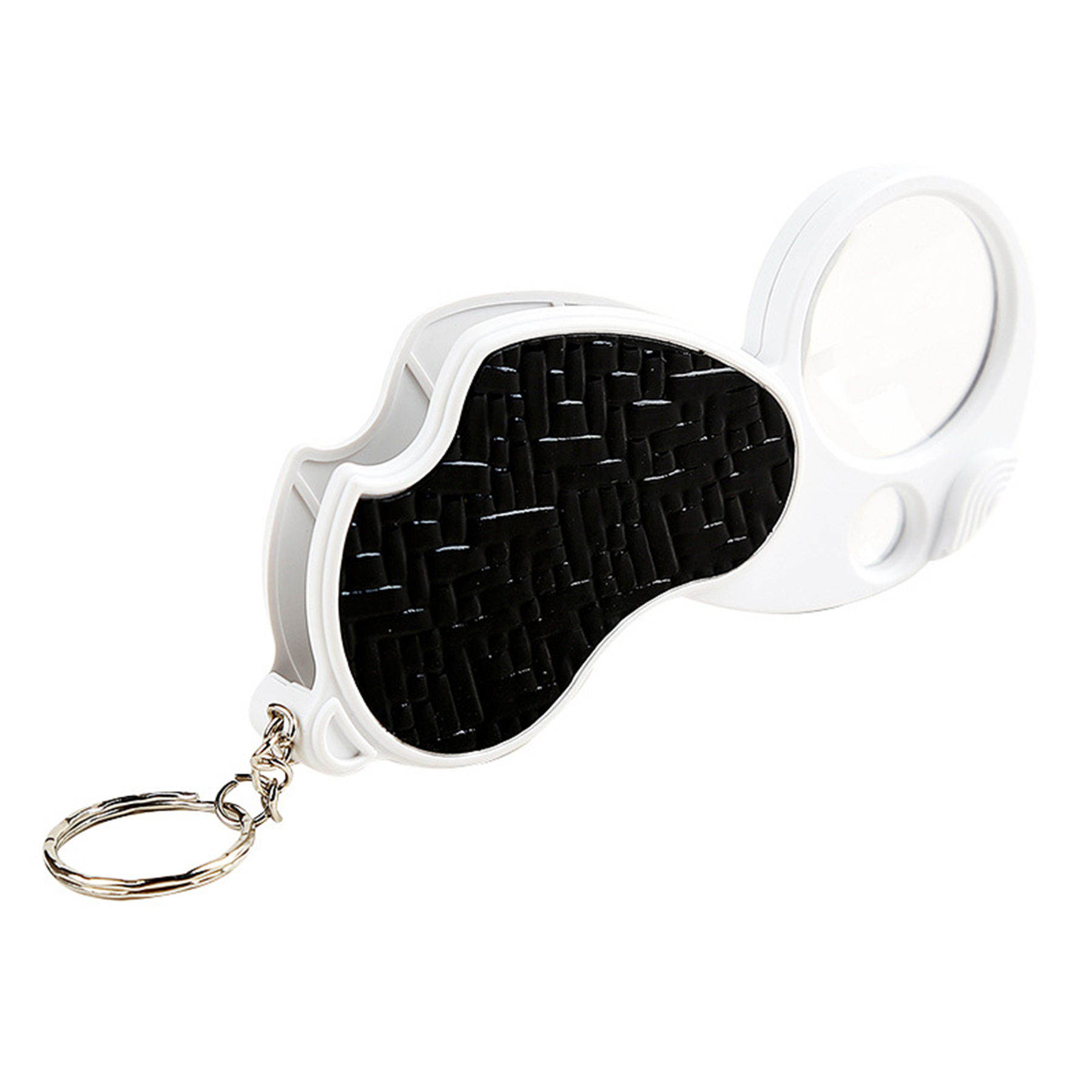 5X Pocket Magnifying Glass Keychain 1