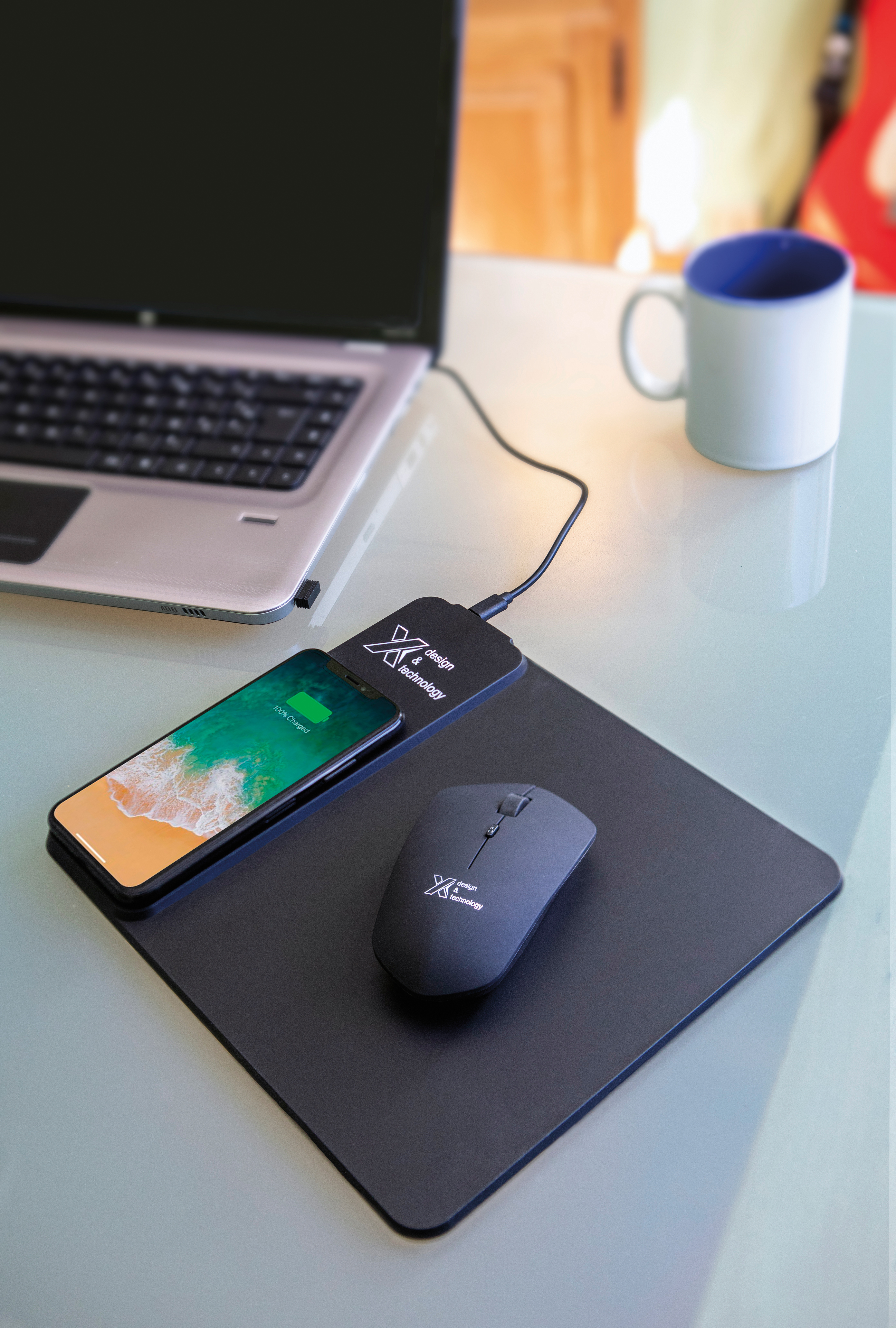 SCX Innovative Design™ 10W Induction Mouse Pad 5