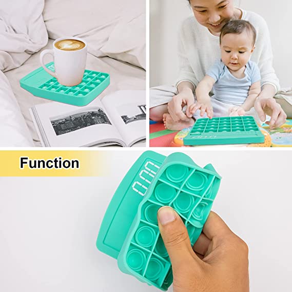 Pure Color Calculator Push Bubble Popper Fidget Toy 5