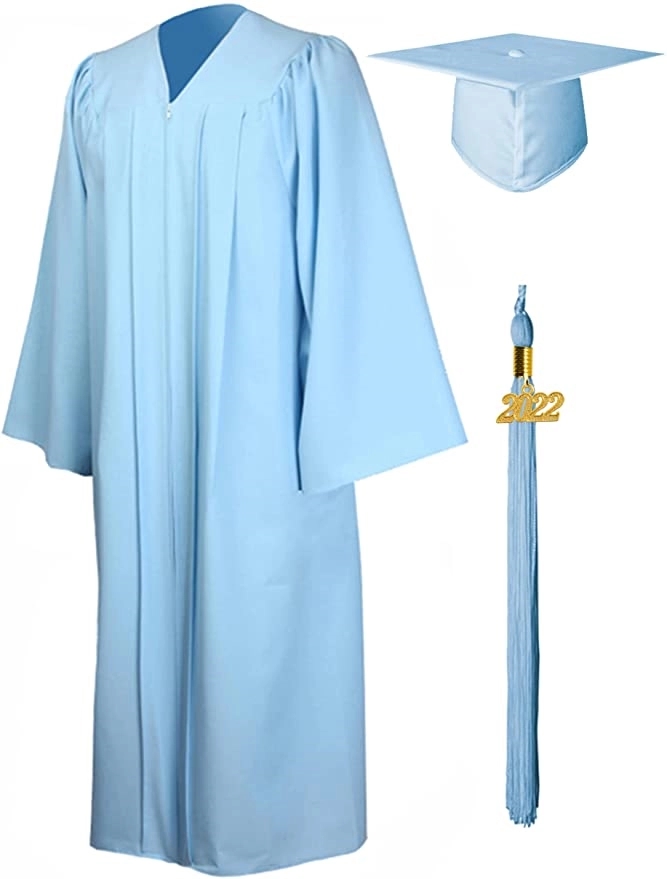 GradSeason Matte Graduation Gown Cap Tassel Set 2025 20