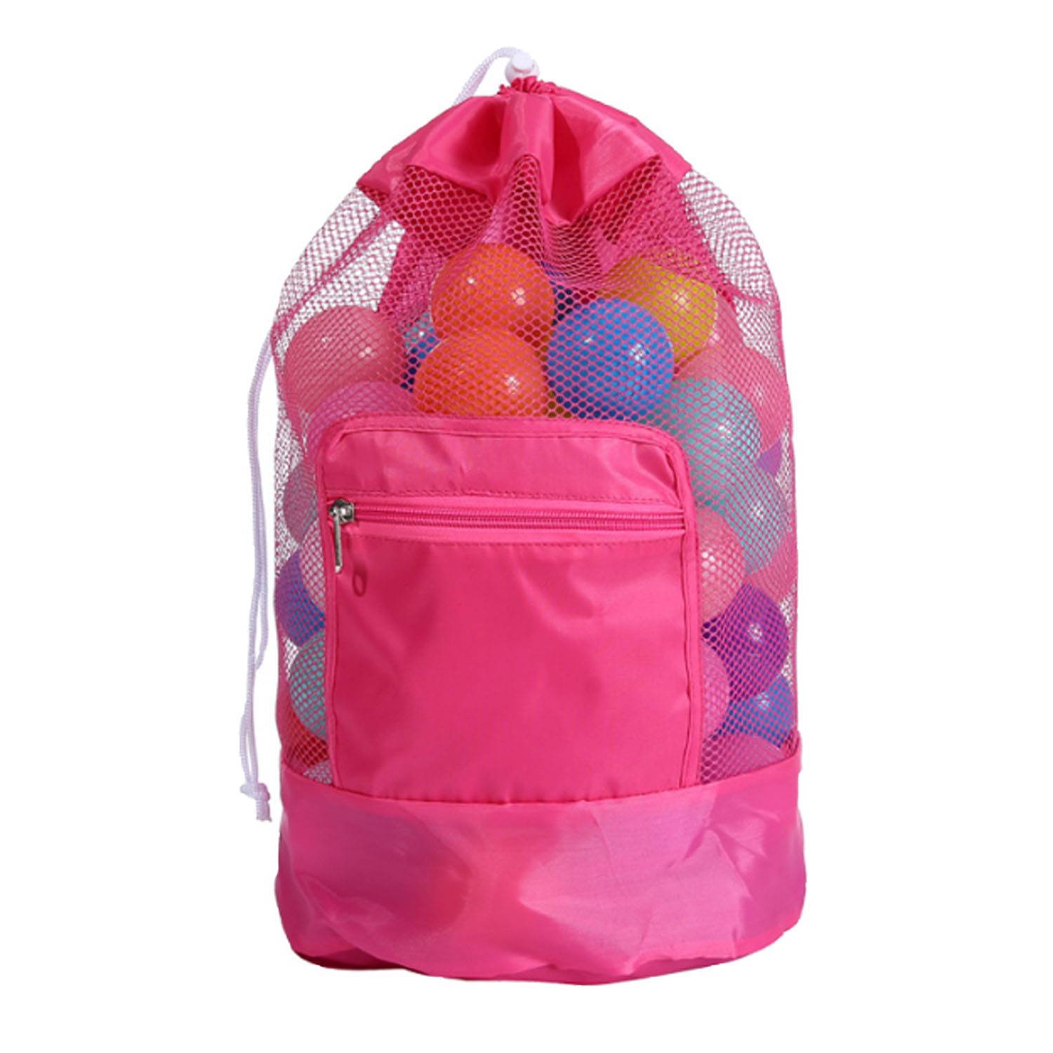 Large Beach Drawstring Backpack 5