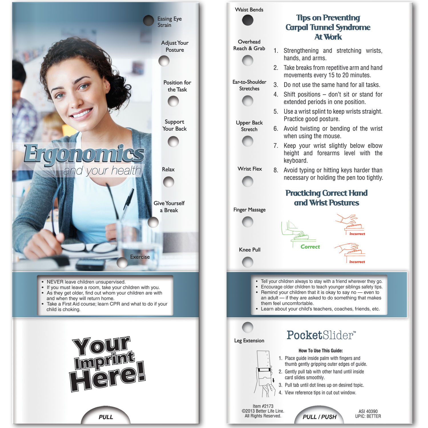 Pocket Slider - Ergonomics & Your Health 1