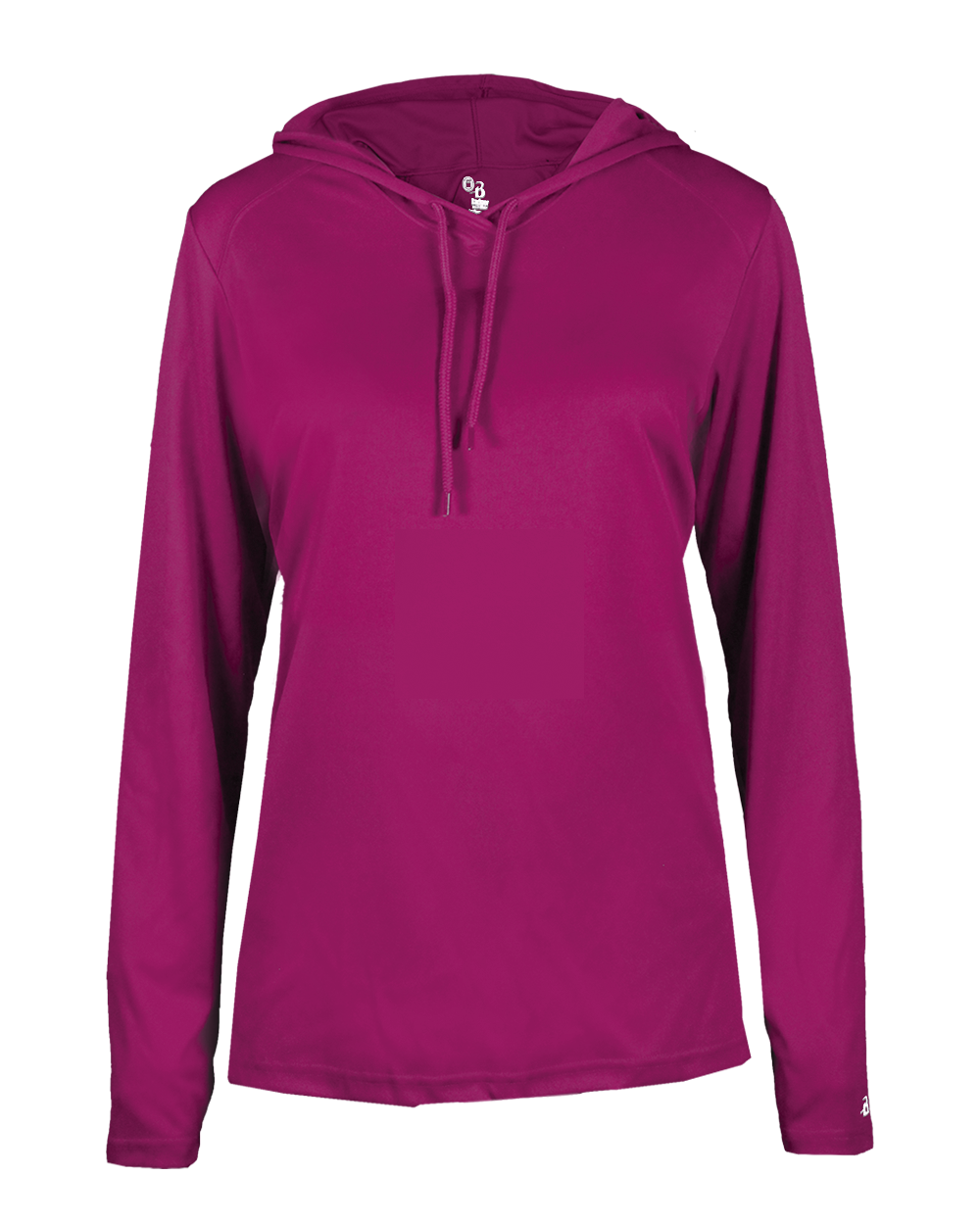B-Core L/S Women's Hood Tee 19