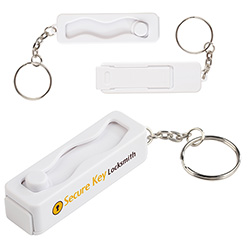 Contour Phone Stand Key Chain with Finger Fidget 5