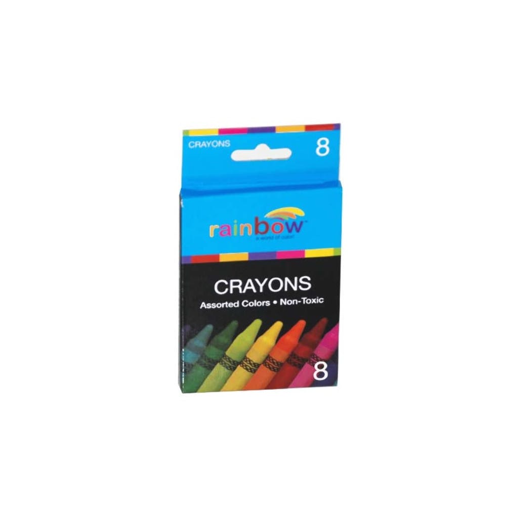 Crayons - 8 Count Assorted 2