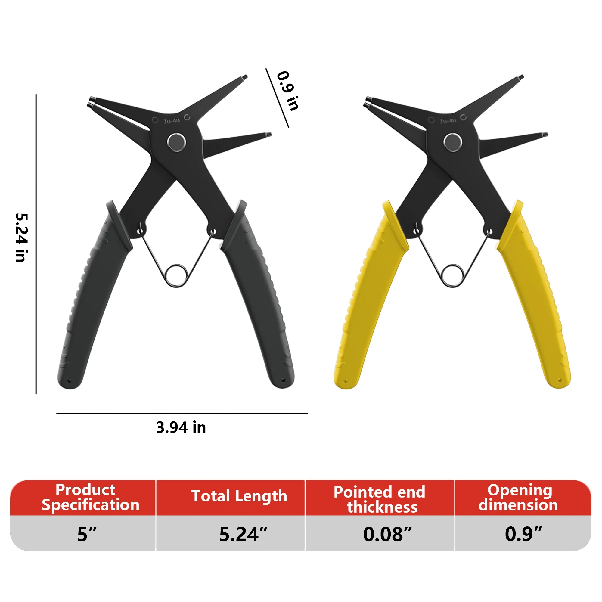 2-in-1 Snap Ring Pliers 7