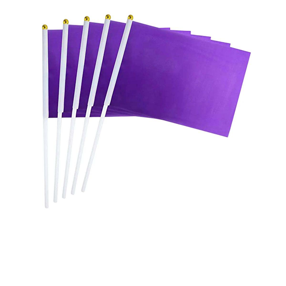 Small Stick Flag Colorful Polyester Material 7