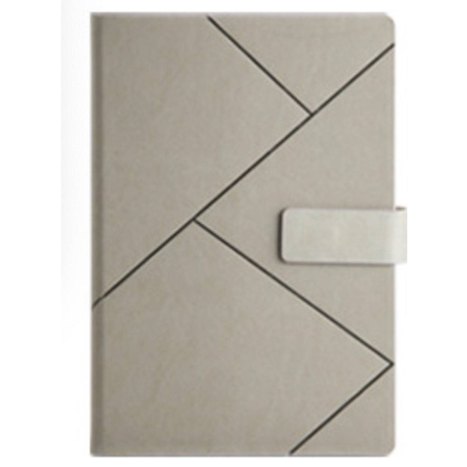 PU Magnetic Buckle Notebook W/ Pen Holder 8