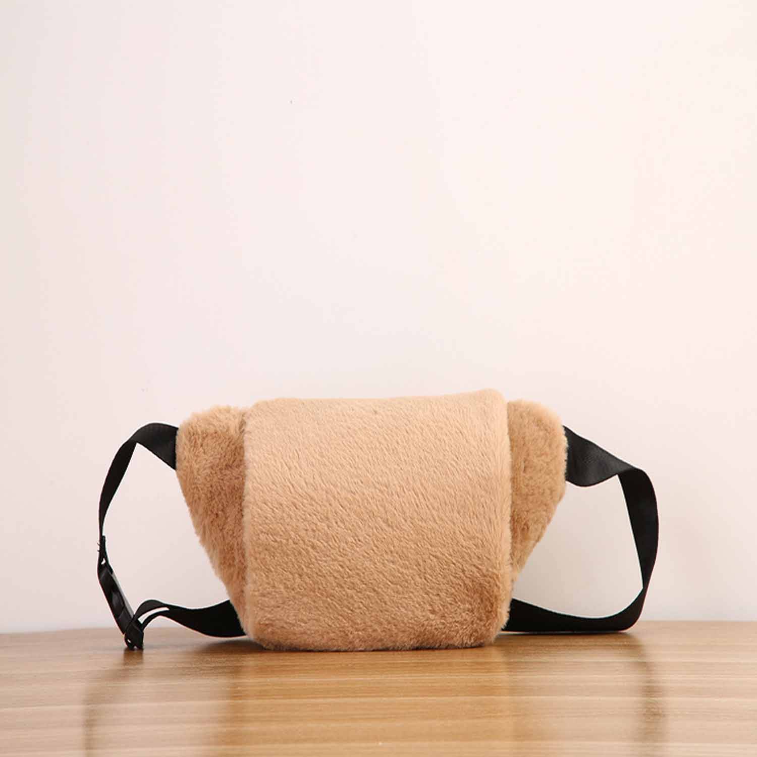 women winter Faux Fur Fanny Pack 3