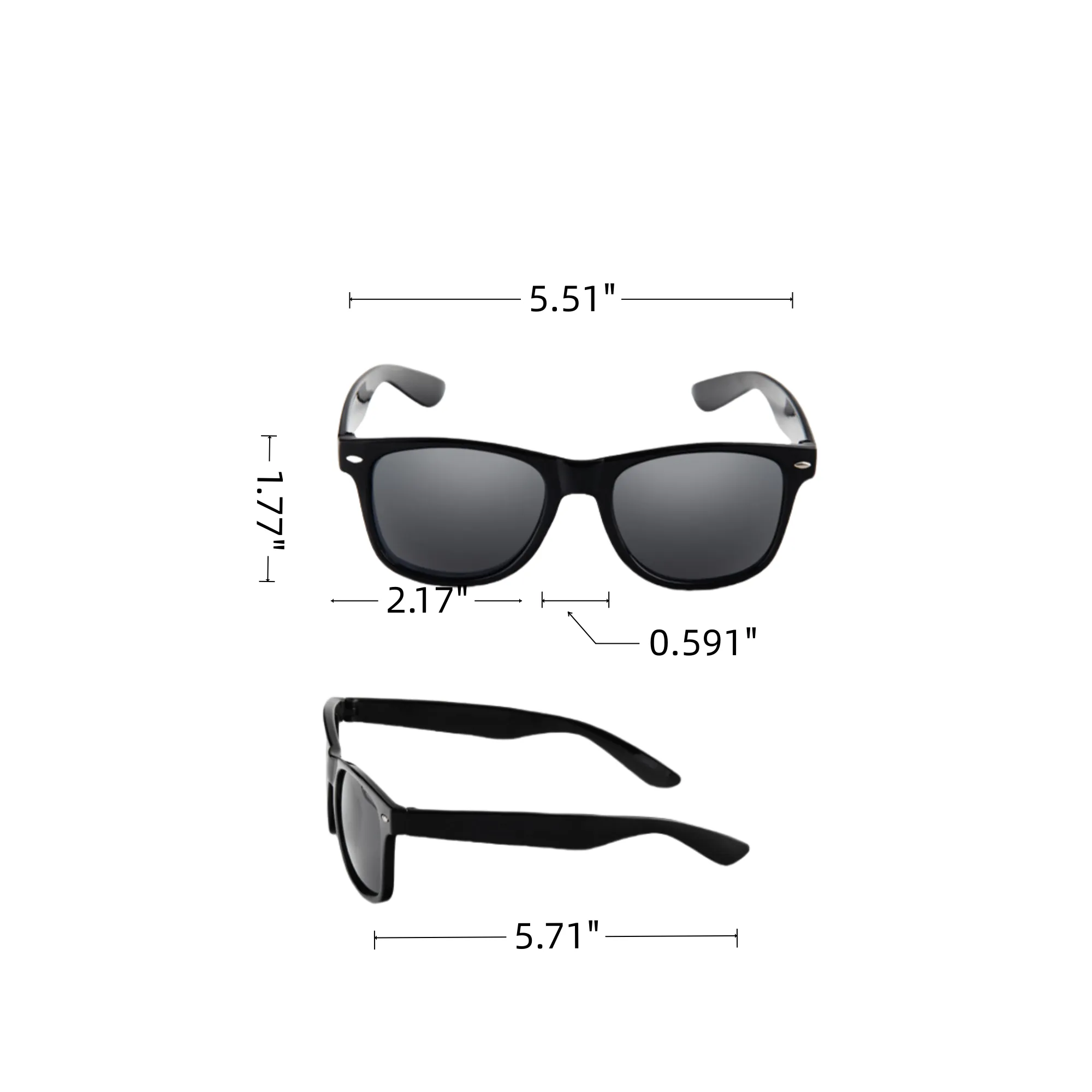 Portable And Compact  Plastic Sunglasses 5