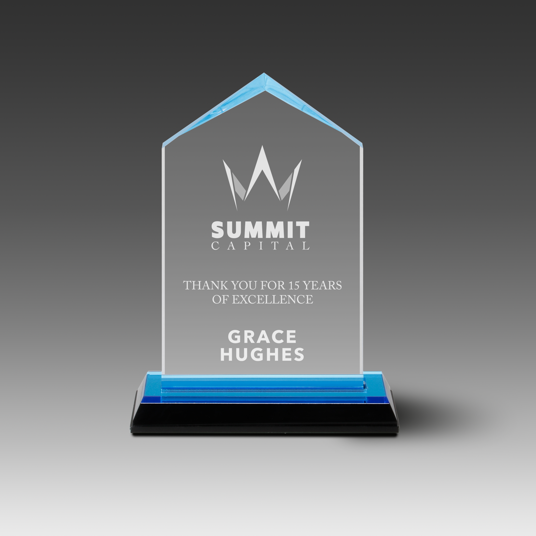 Jewel Impress Award (4-5/8"x6"x1-5/8") 2