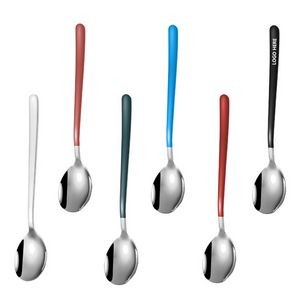 8.26 Inch Dual Color Silver Spoon 13