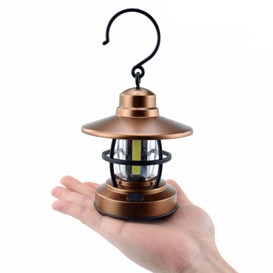 Small Retro Outdoor Camping Light & Picnic BBQ Lantern 3