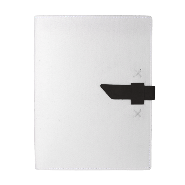 Hubbard Dye-Sublimated Felt Padfolio 60