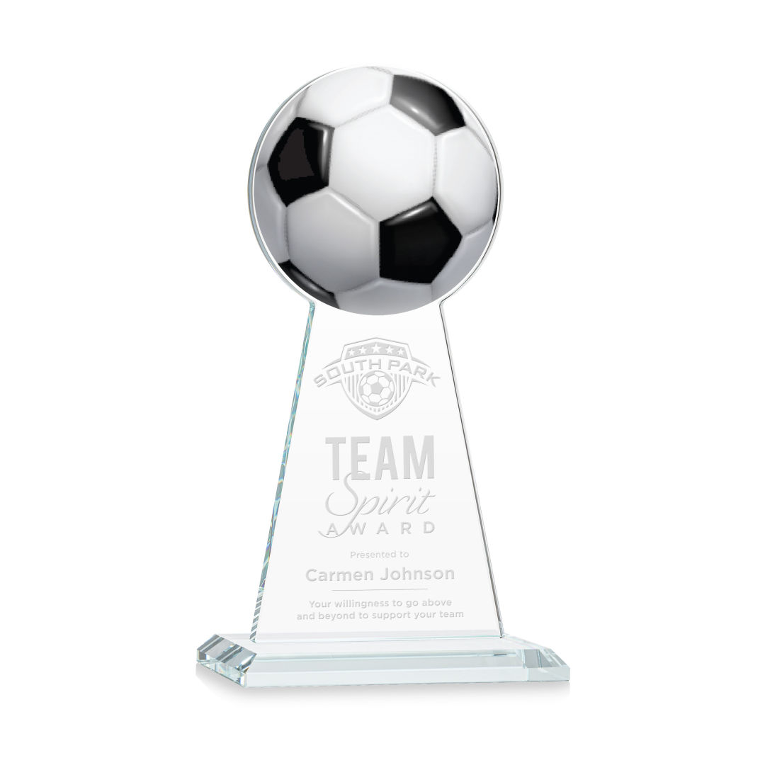 Edenwood Soccer Award - Clear 4