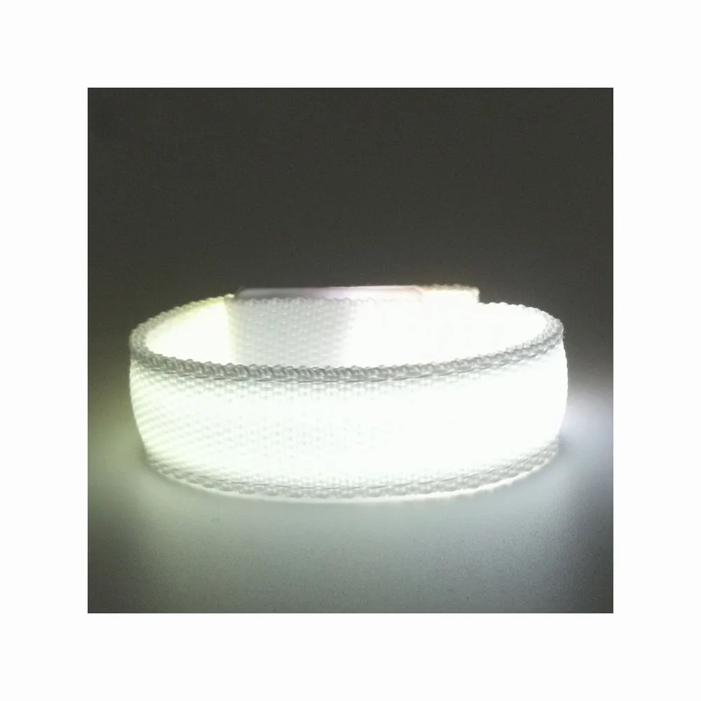 Glowing LED Safety Wristband Bracelets 5