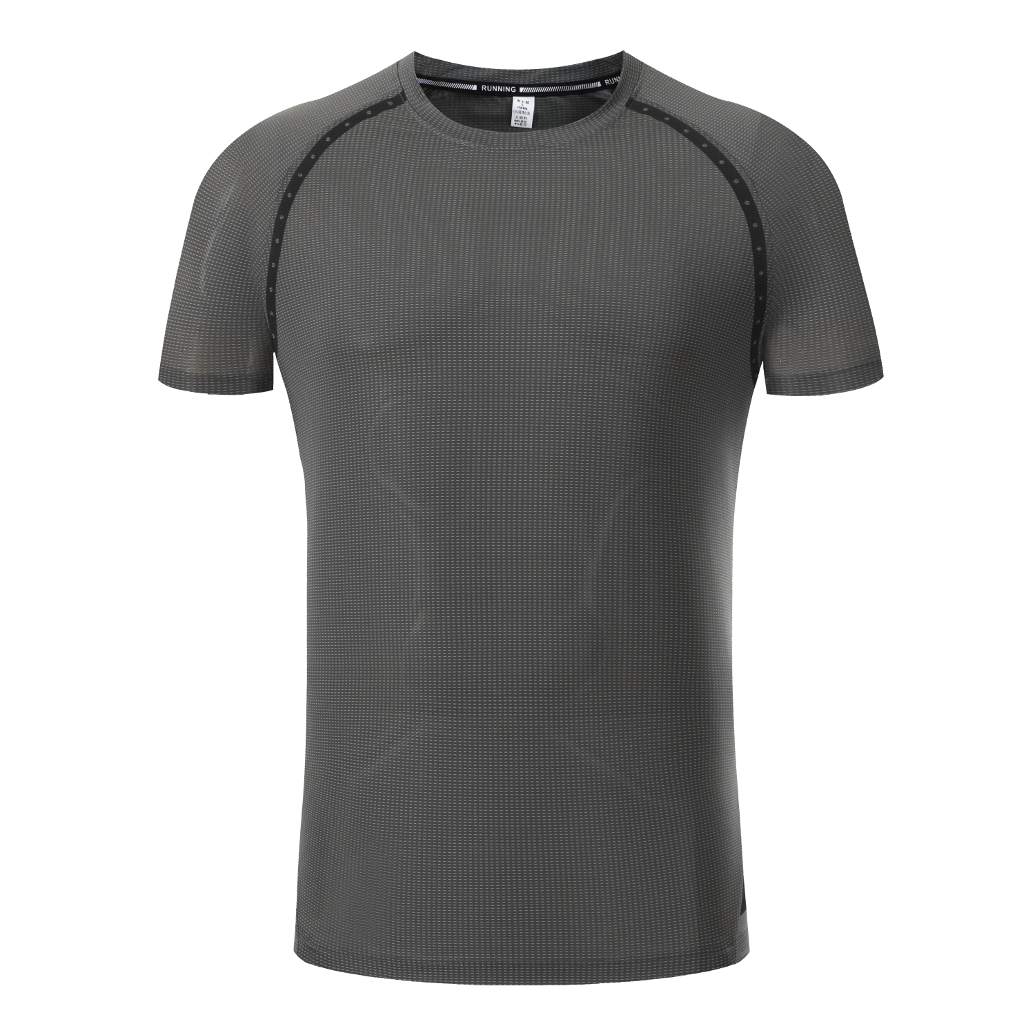 Men's Running Short Sleeve T-Shirt - Stock Style 11 5