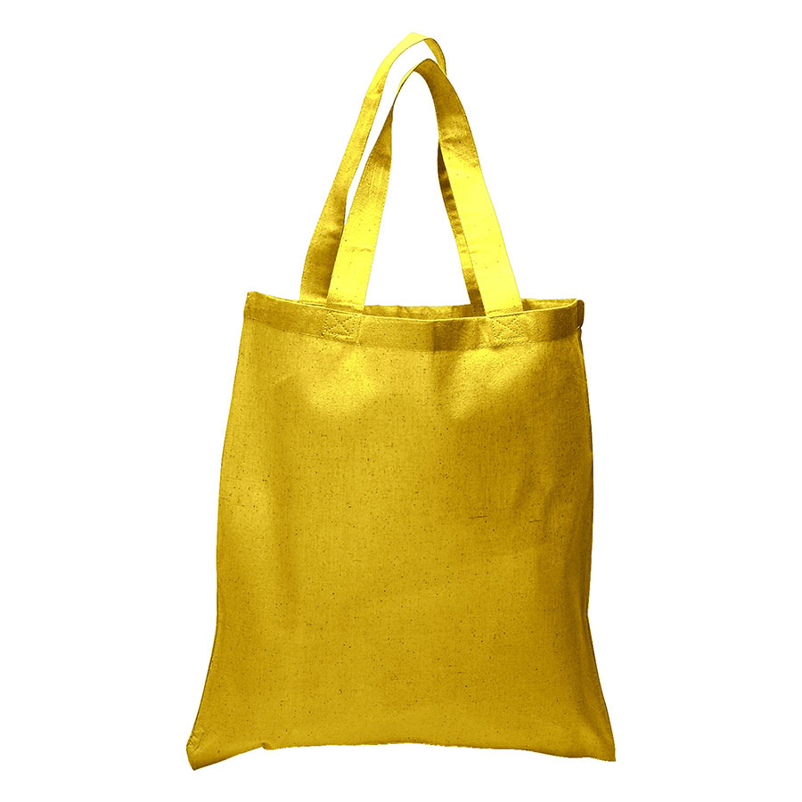 Value 6 oz Cotton Canvas Tote Bag - 15"W x 16"H x 21"Handle 2