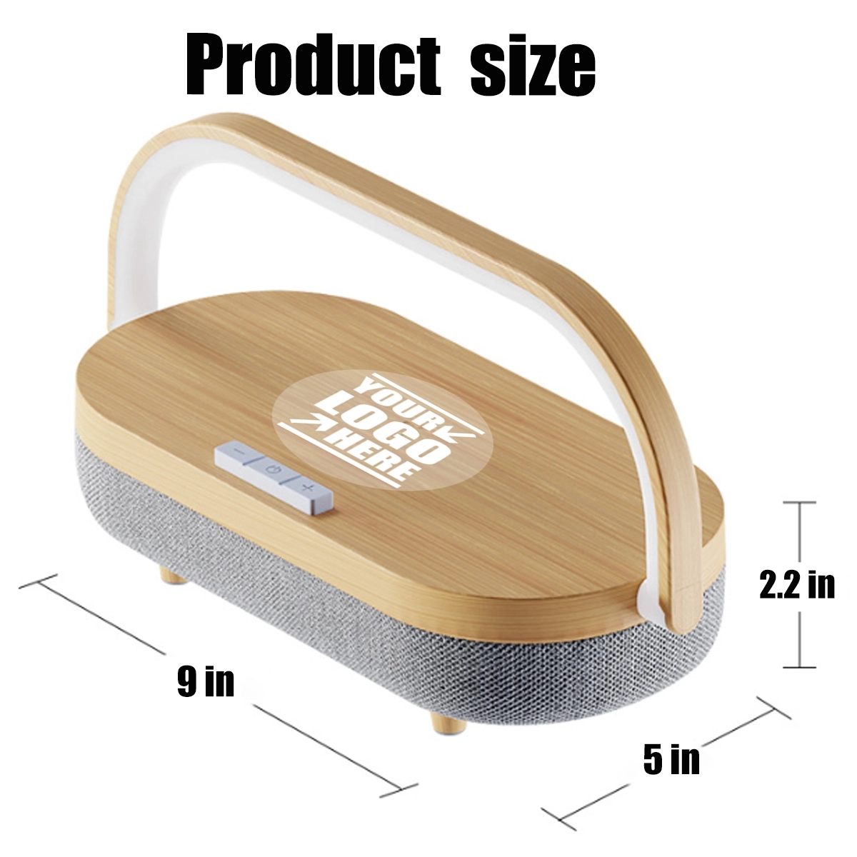 Custom Grain Charging Station Music Touch Lamp 5