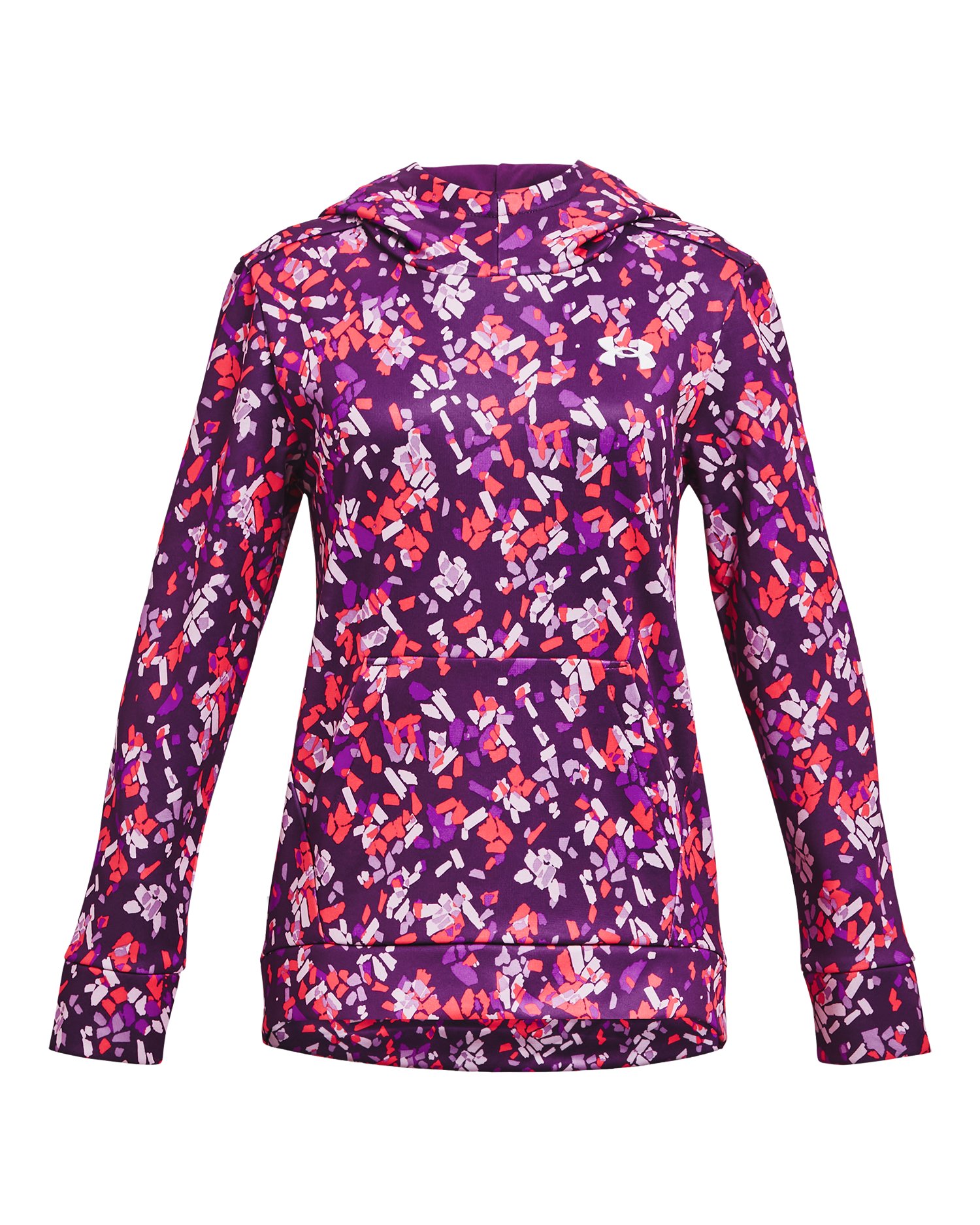 Armour Fleece Printed Girls' Hoodie 6