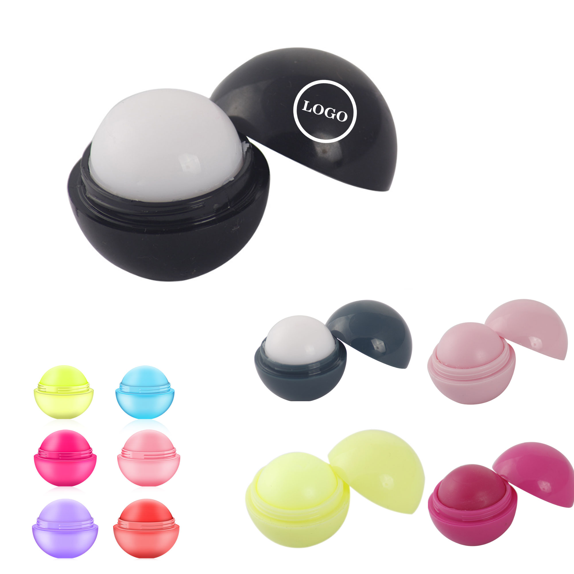 Portable Lip Balm Moisturizer Ball 2