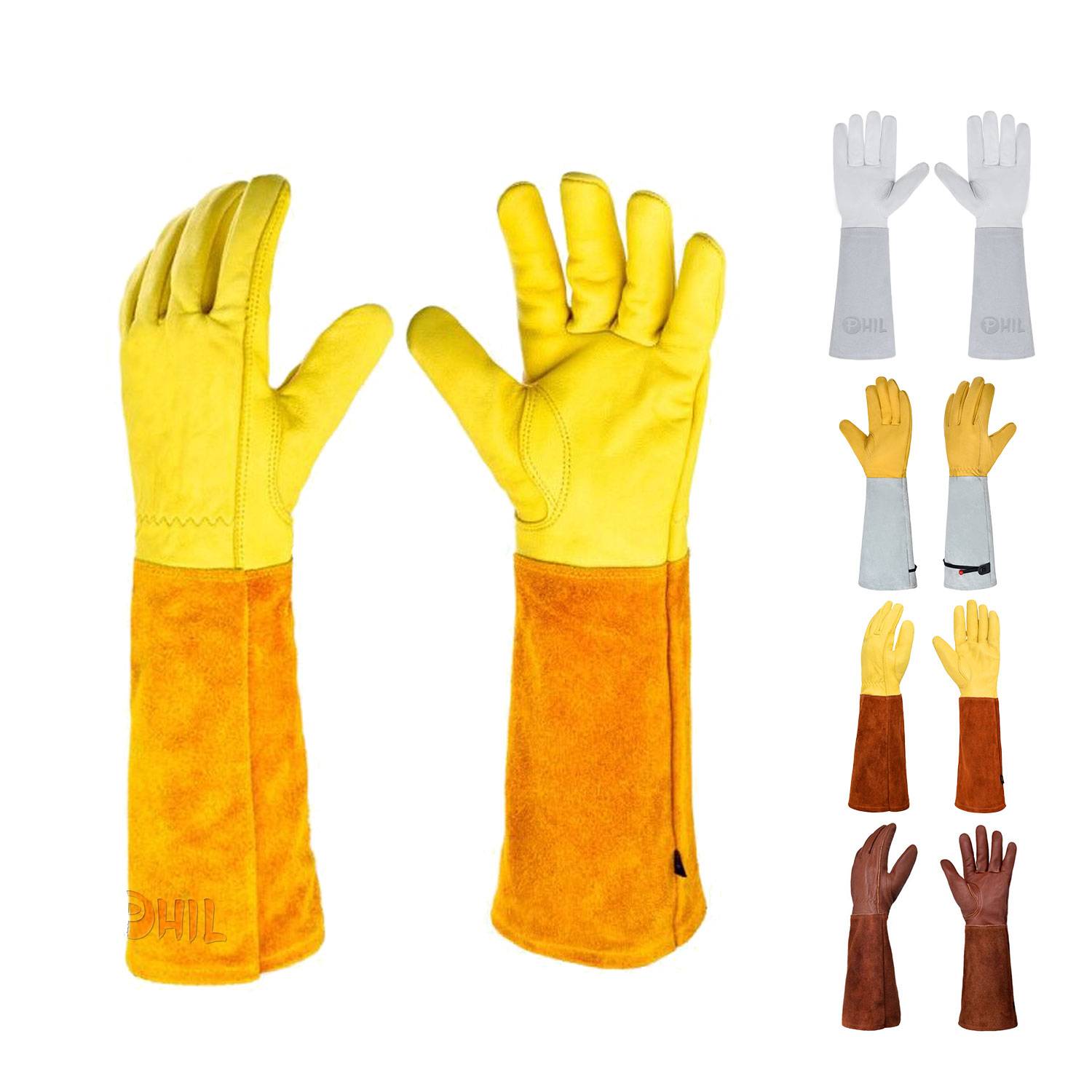 Pruning Thorn Cut Proof Long Forearm Protection Gloves 1