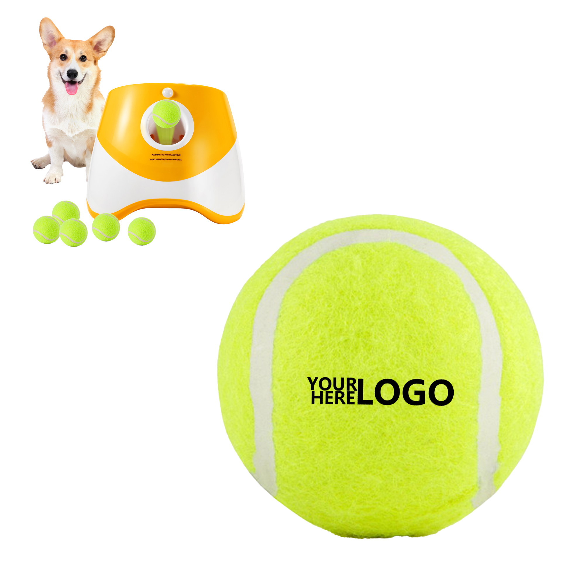 Rubber Canine Teeth Cleaning Ball 5