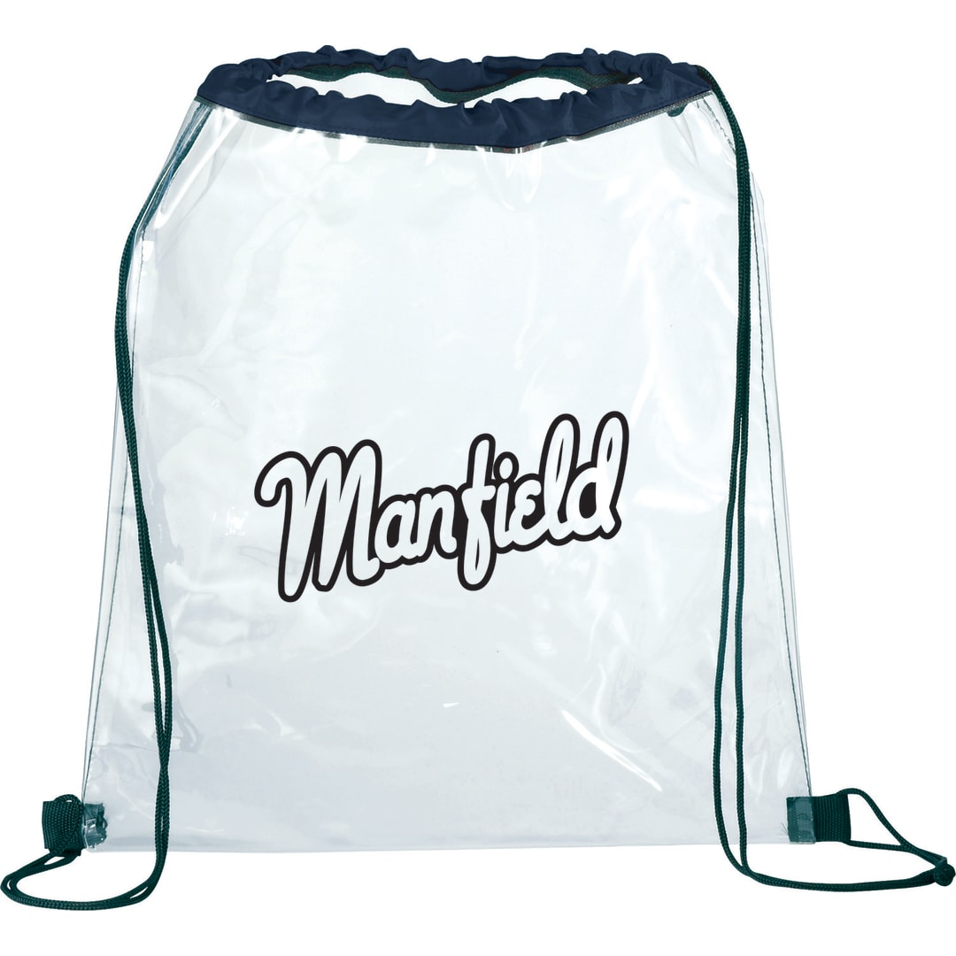 Rally Clear Drawstring Bag 75