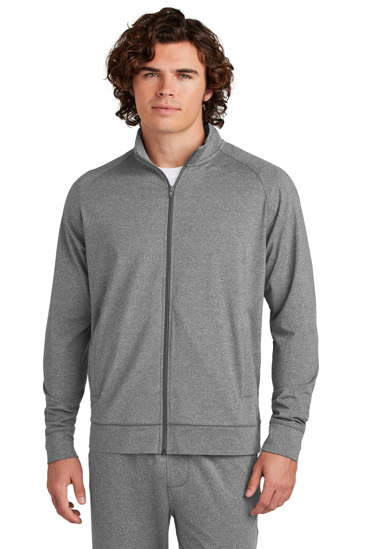 Sport-Tek® Sport-Wick Stretch Full-Zip Cadet Jacket 19