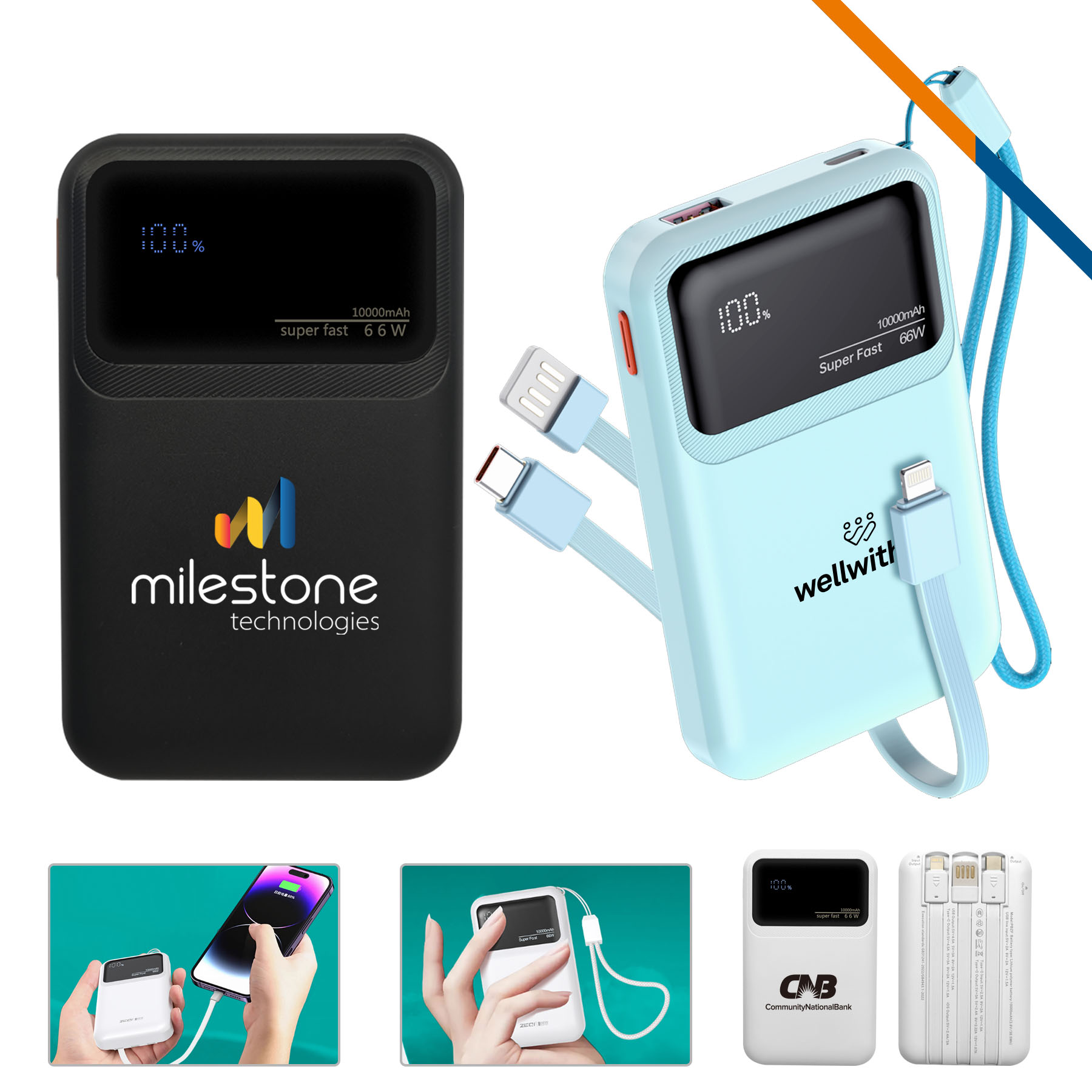 Tavia Power Bank - 10000mAh 6