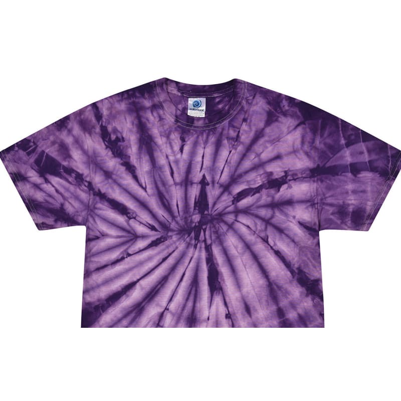 Tie-Dye Adult 5.4 Oz. 100% Cotton Spider T-Shirt 25