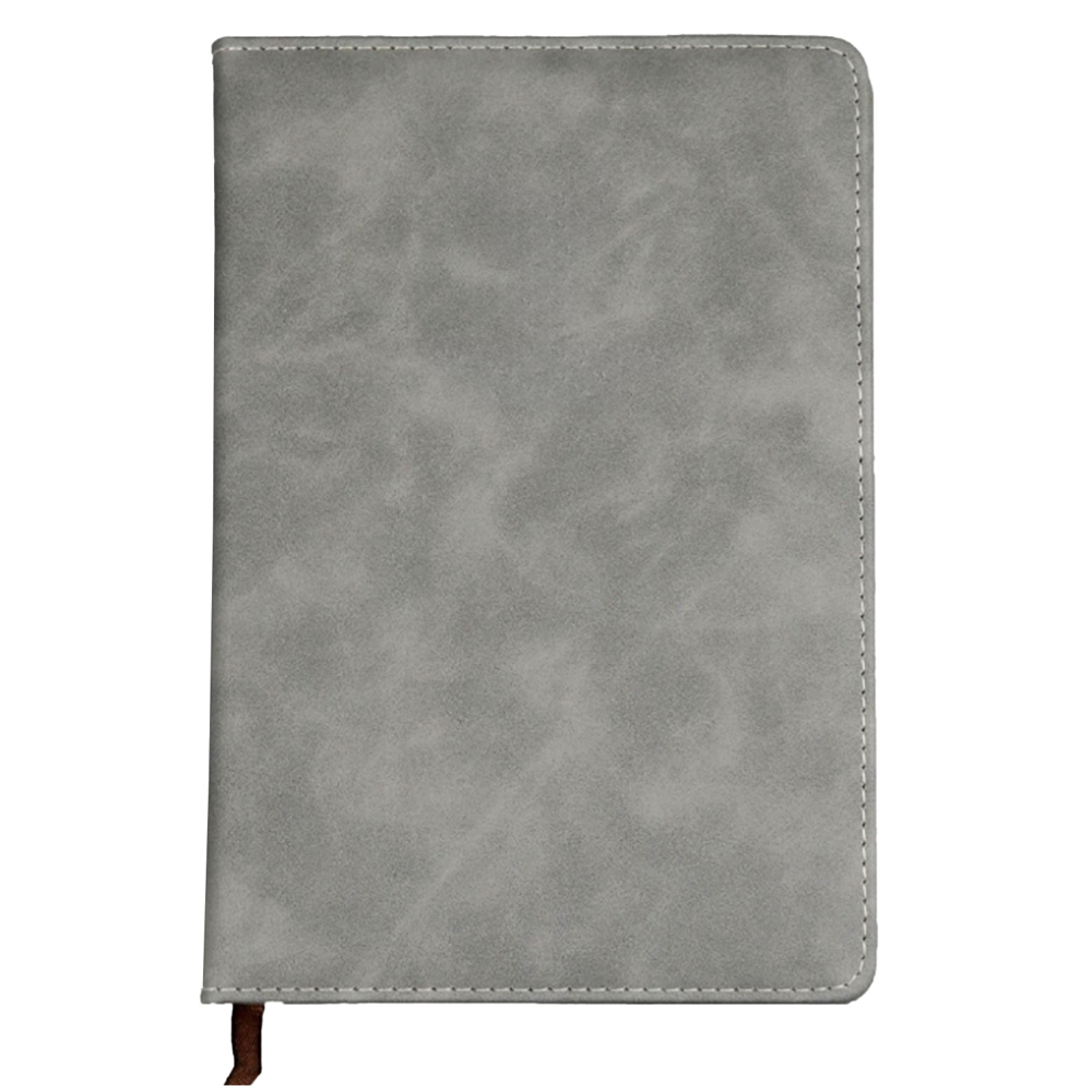TiTUS® Executive Velveteen PU Lather A5 Notebook with Bookmark