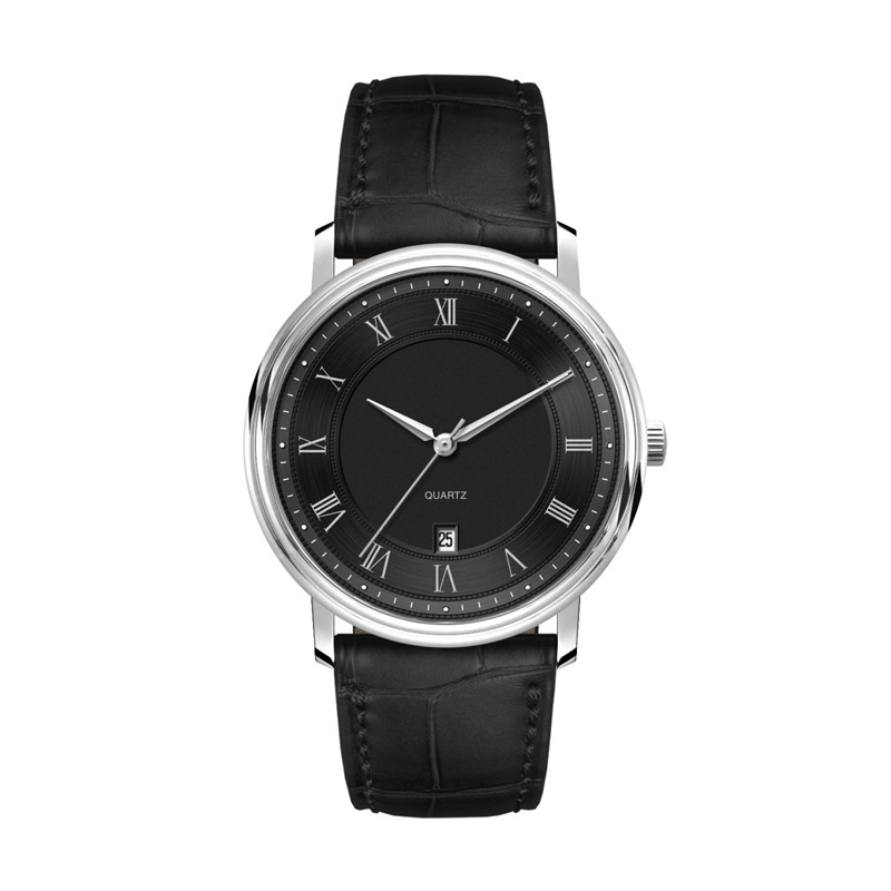 40MM, SS, SILVER CASE,  3-HAND MVT, DTE 2