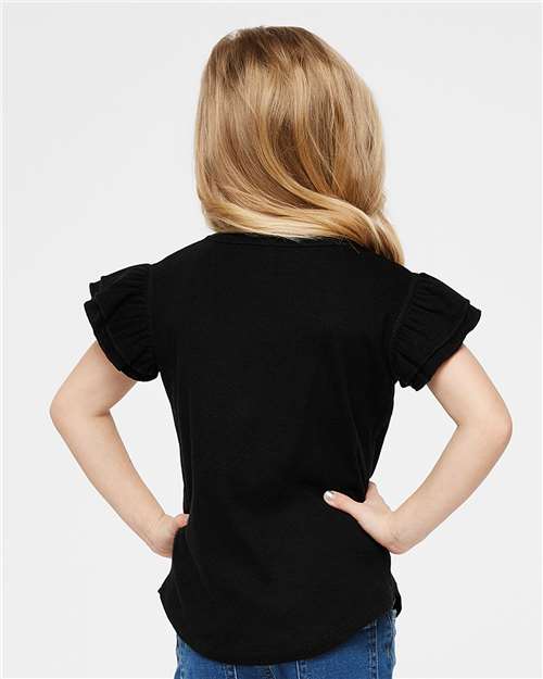 Toddler Flutter Sleeve Tee - 3339 15
