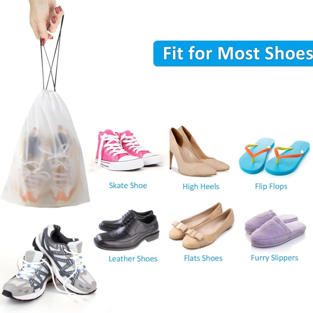 Waterproof Travel Shoe Bags for Packing 8