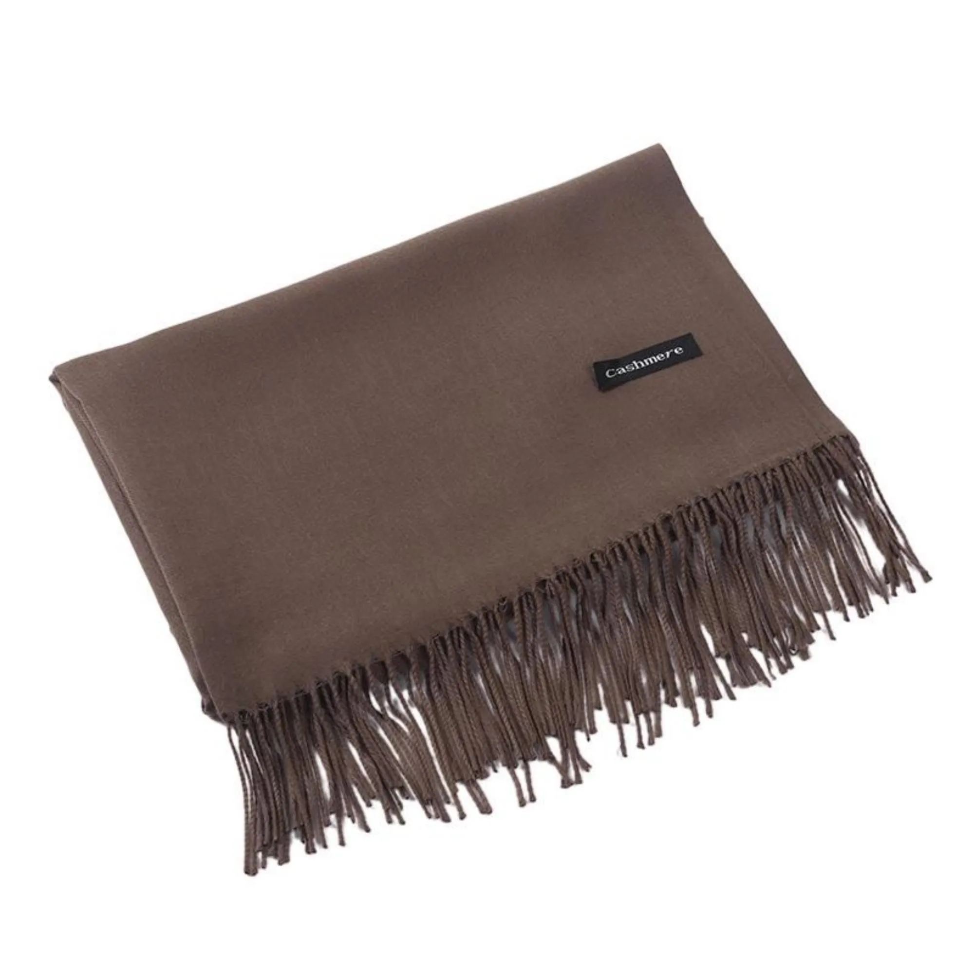 Winter Imitation Cashmere Scarf With Tassels MOQ 100PCS 15