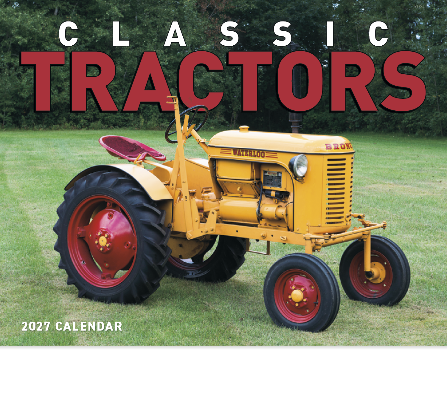 Good Value™ Classic Tractor - Stapled Calendar 29