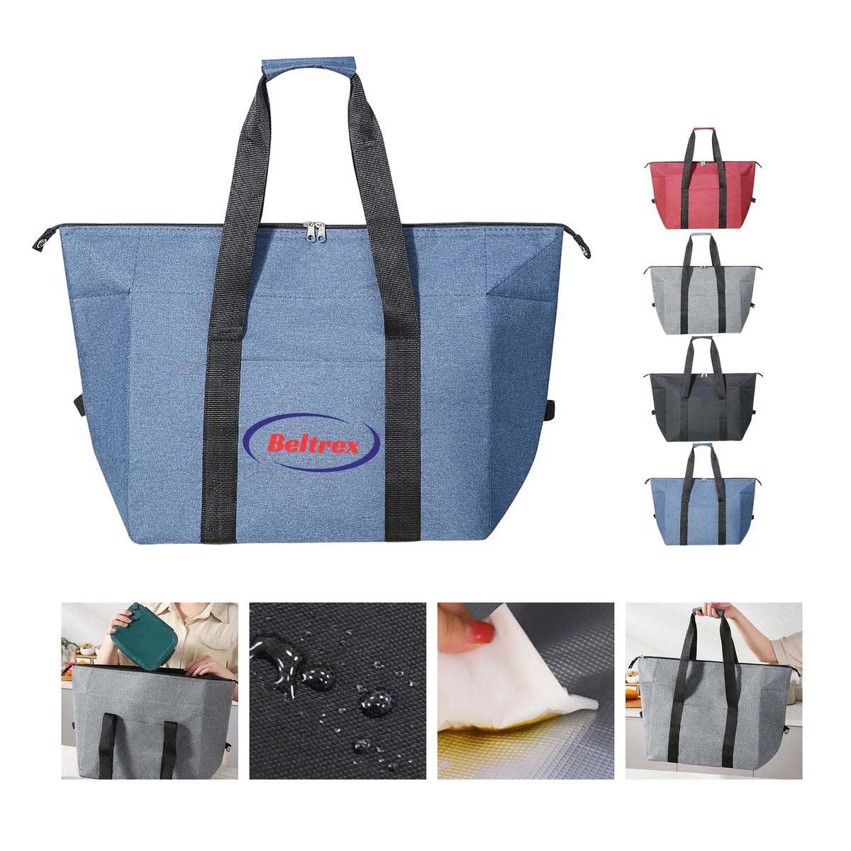 Waterproof Insulated Cooler Bag with Large Capacity 5