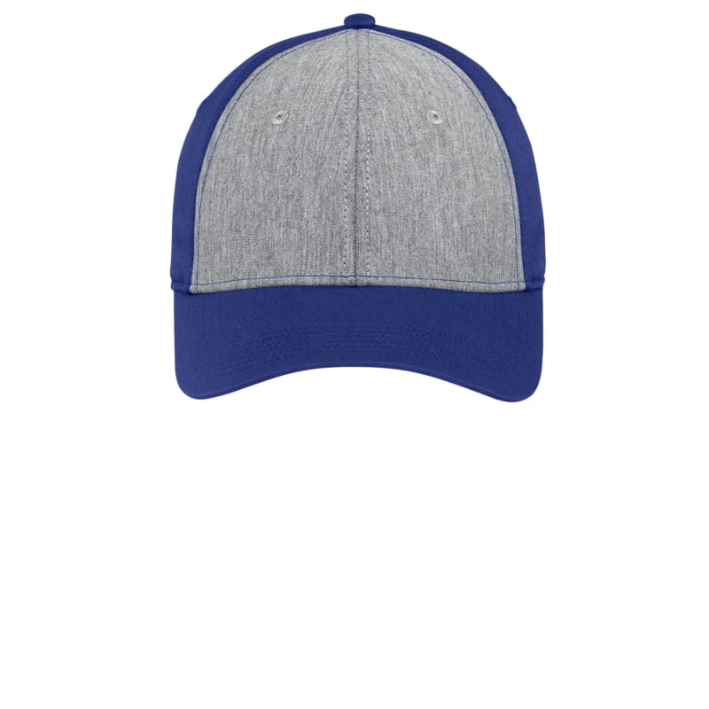Sport-Tek Jersey Front Cap. 7