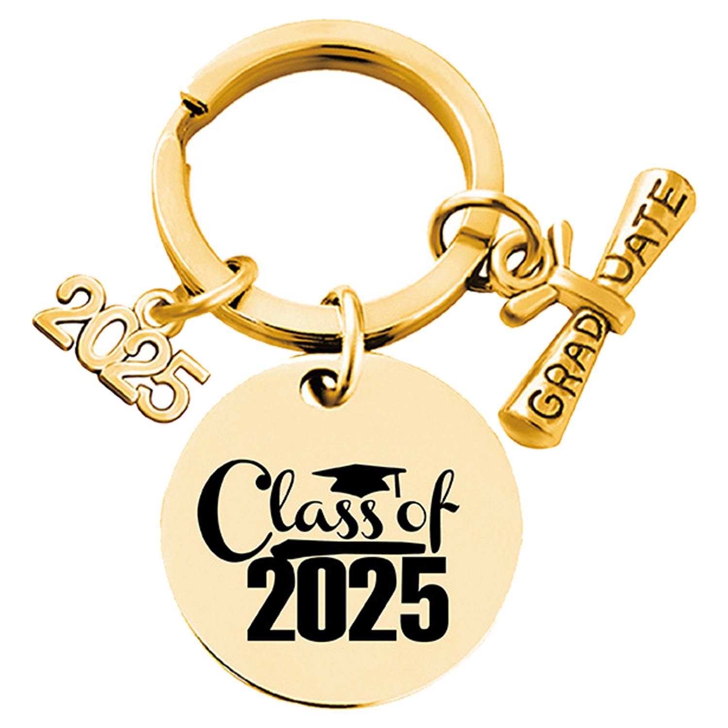 2025 Stainless Steel Graduation Season Keychain 7