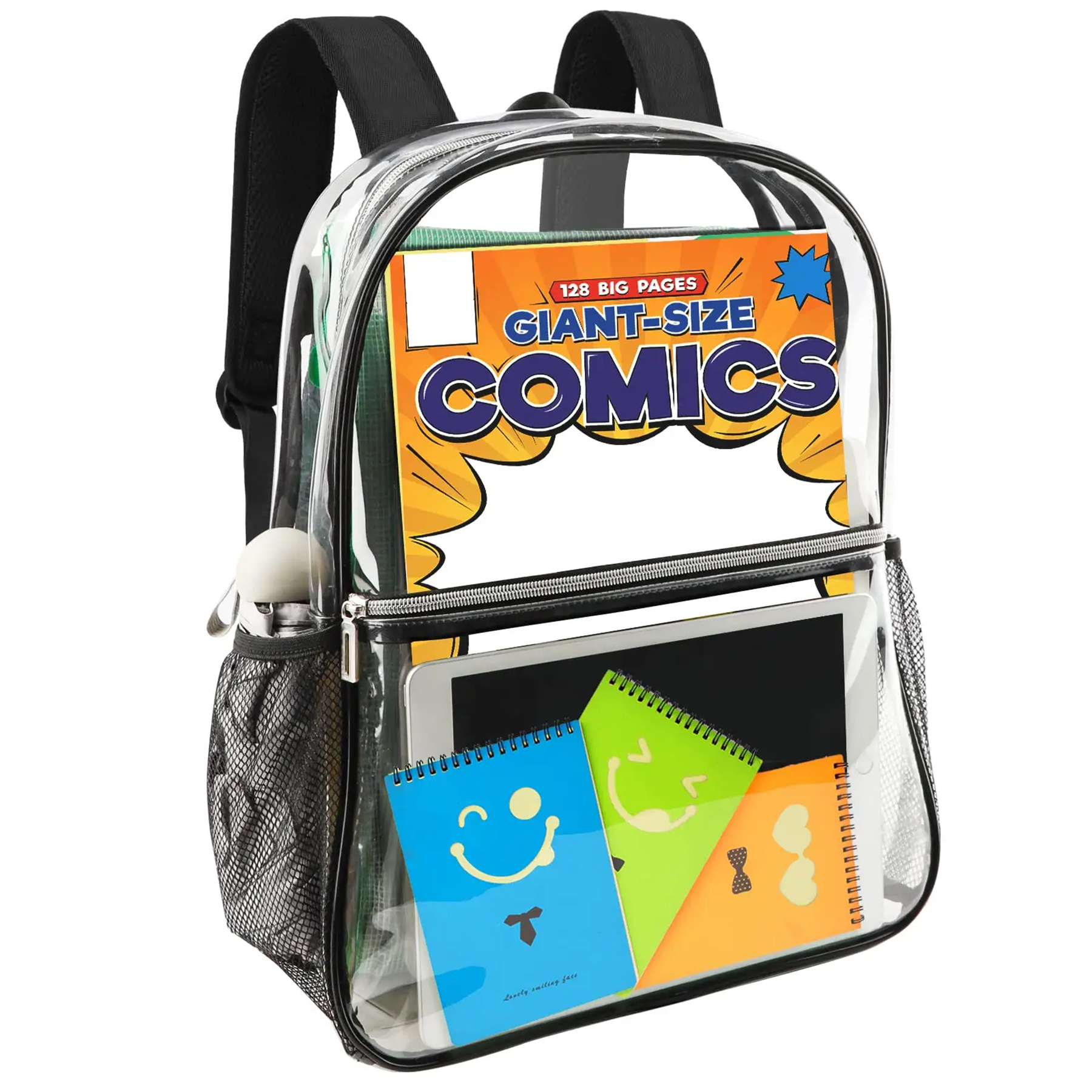 Clear Backpack Heavy Duty Transparent Backpack 5