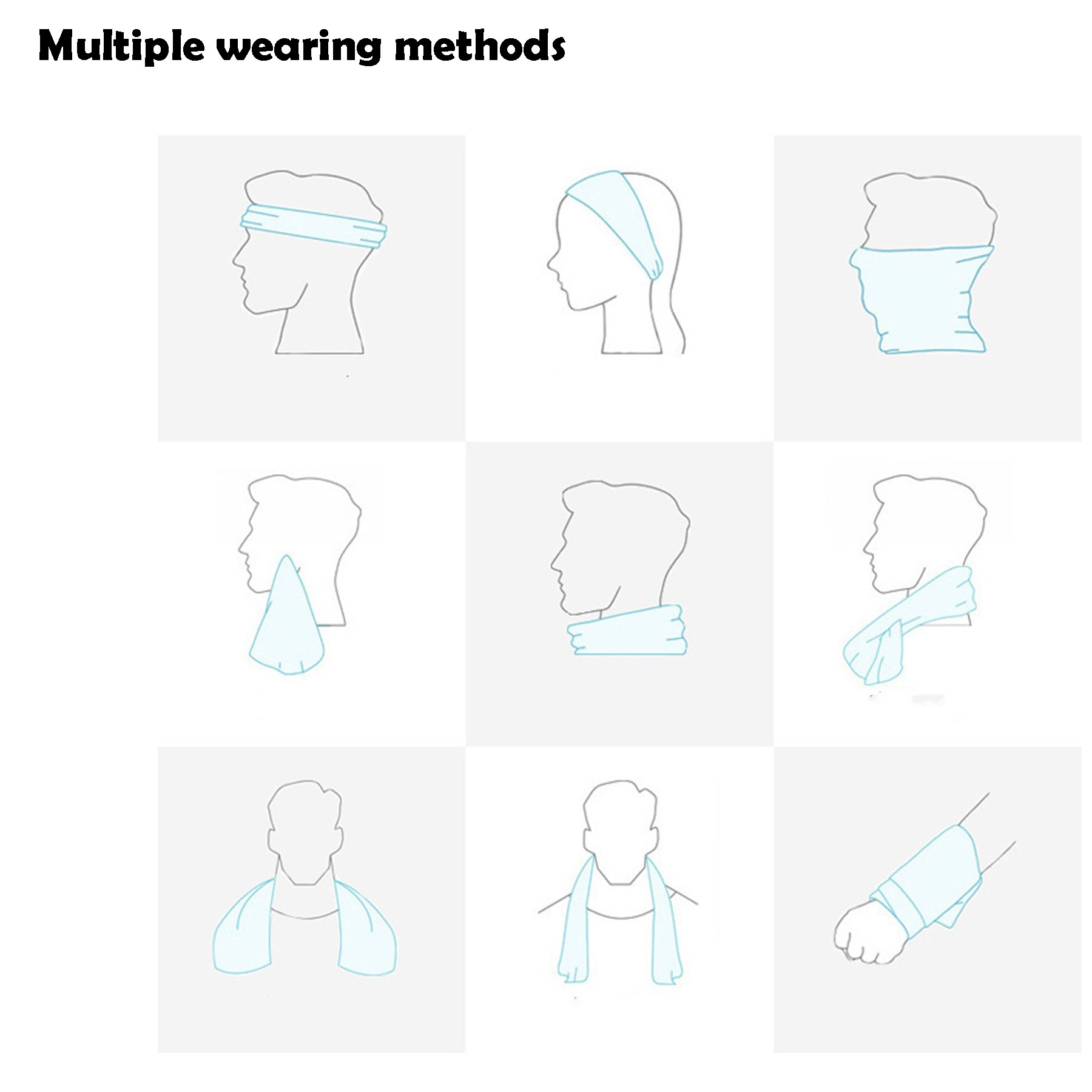 Multi-Functional Outdoor Cooling Towel With Box 4
