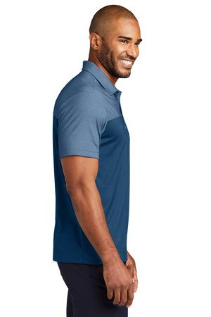 Port Authority Fine Pique Blend Blocked Polo K831 14