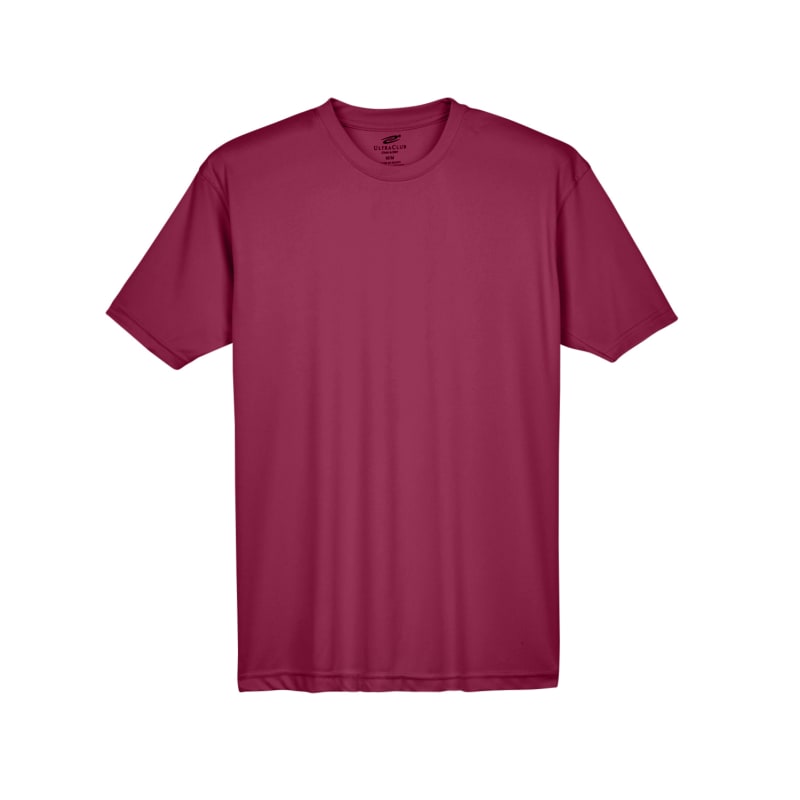 UltraClub Mens Cool & Dry Sport Performance InterlockT-Shirt 11