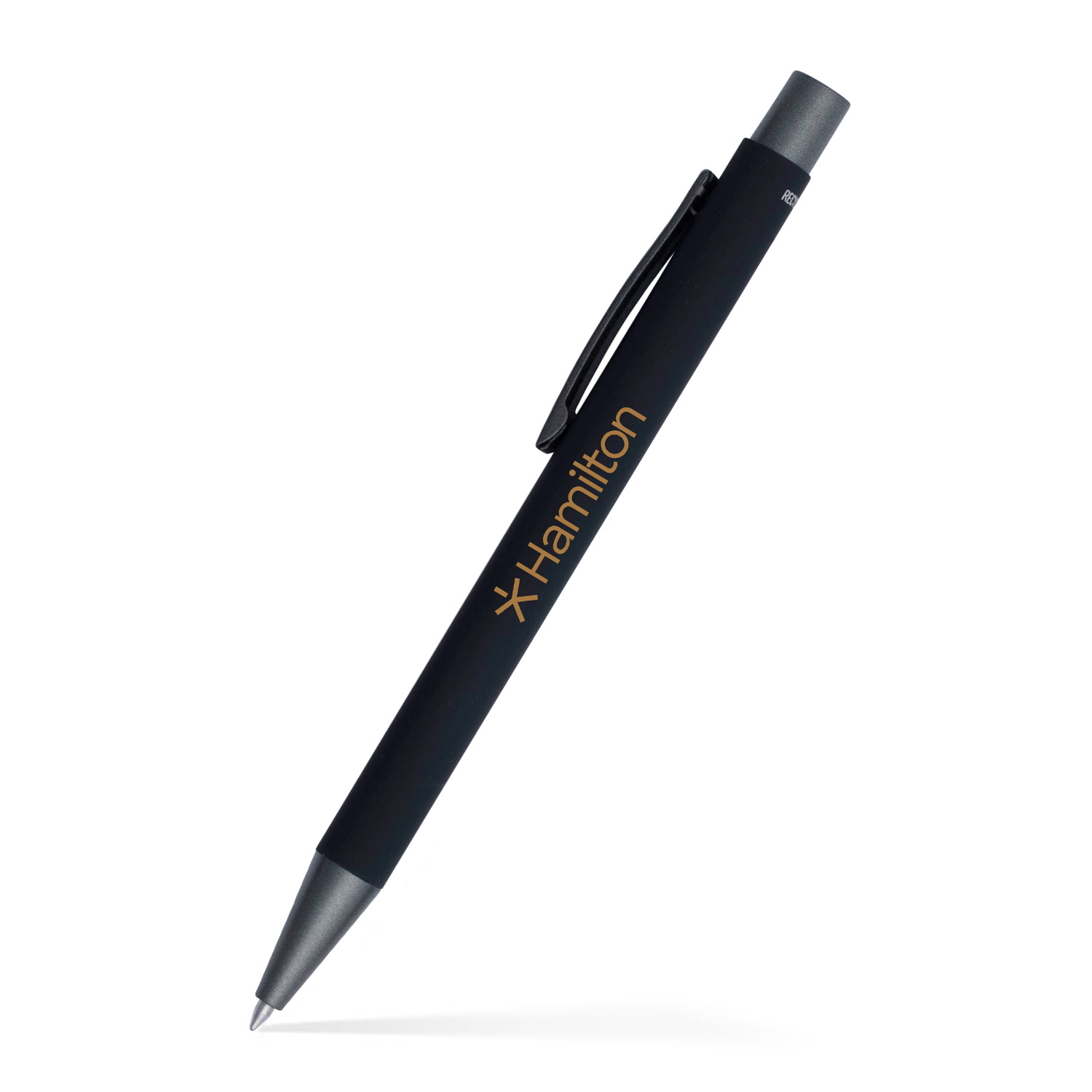 Fleetwood Satin Soft Touch Gel Click Pen (Recycled Aluminum) 3